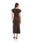 Emmeline Tie-Front Bias Dress