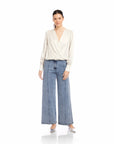 Ines Drape Front Top