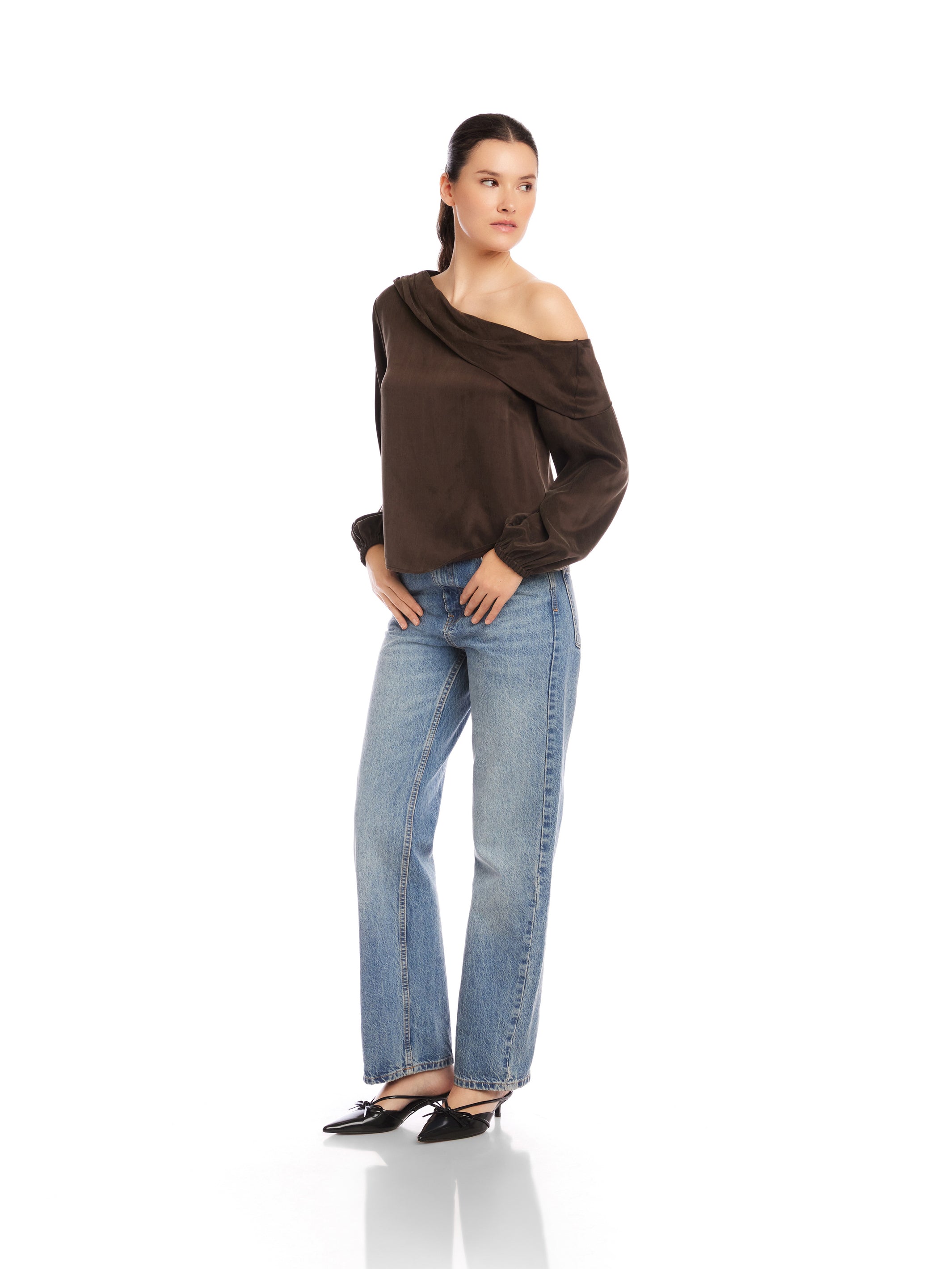 Marisa One-Shoulder Top