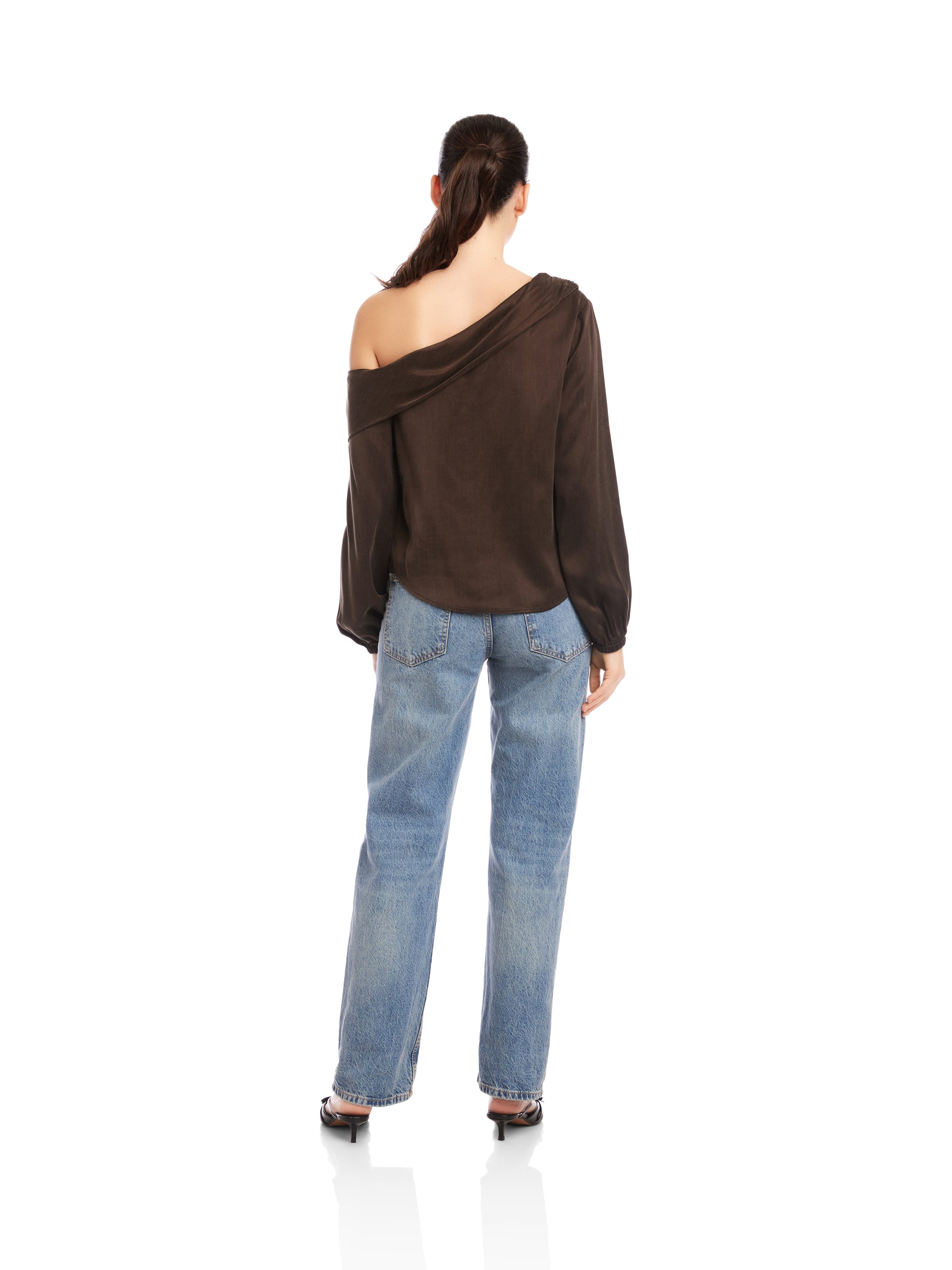 Marisa One-Shoulder Top