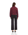 Scarlet Tie-Front Top