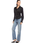 Tawnie Side-Pleat Shirt