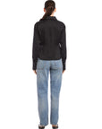 Tawnie Side-Pleat Shirt
