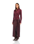 Tawnie Side-Pleat Shirt
