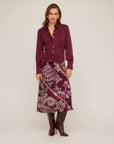 Tawnie Side-Pleat Shirt
