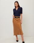 Eva Bias Ankle Skirt