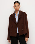 Naomi Cropped Peacoat