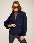 Chelsea Cropped Trench Jacket