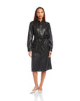 Jennifer Faux Leather Dress