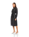 Jennifer Faux Leather Dress