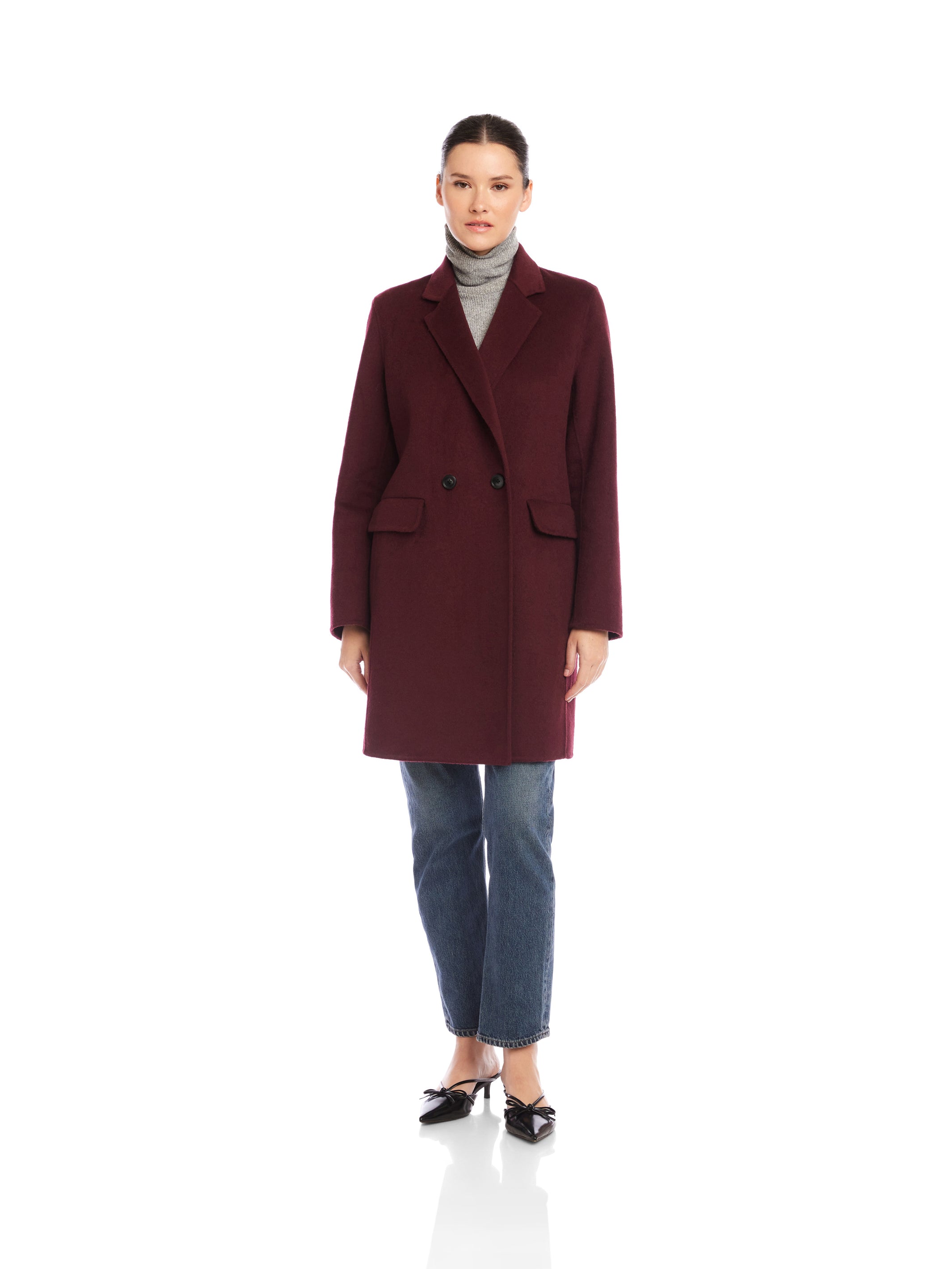 Row Brushed Coat