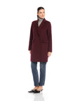 Row Brushed Coat