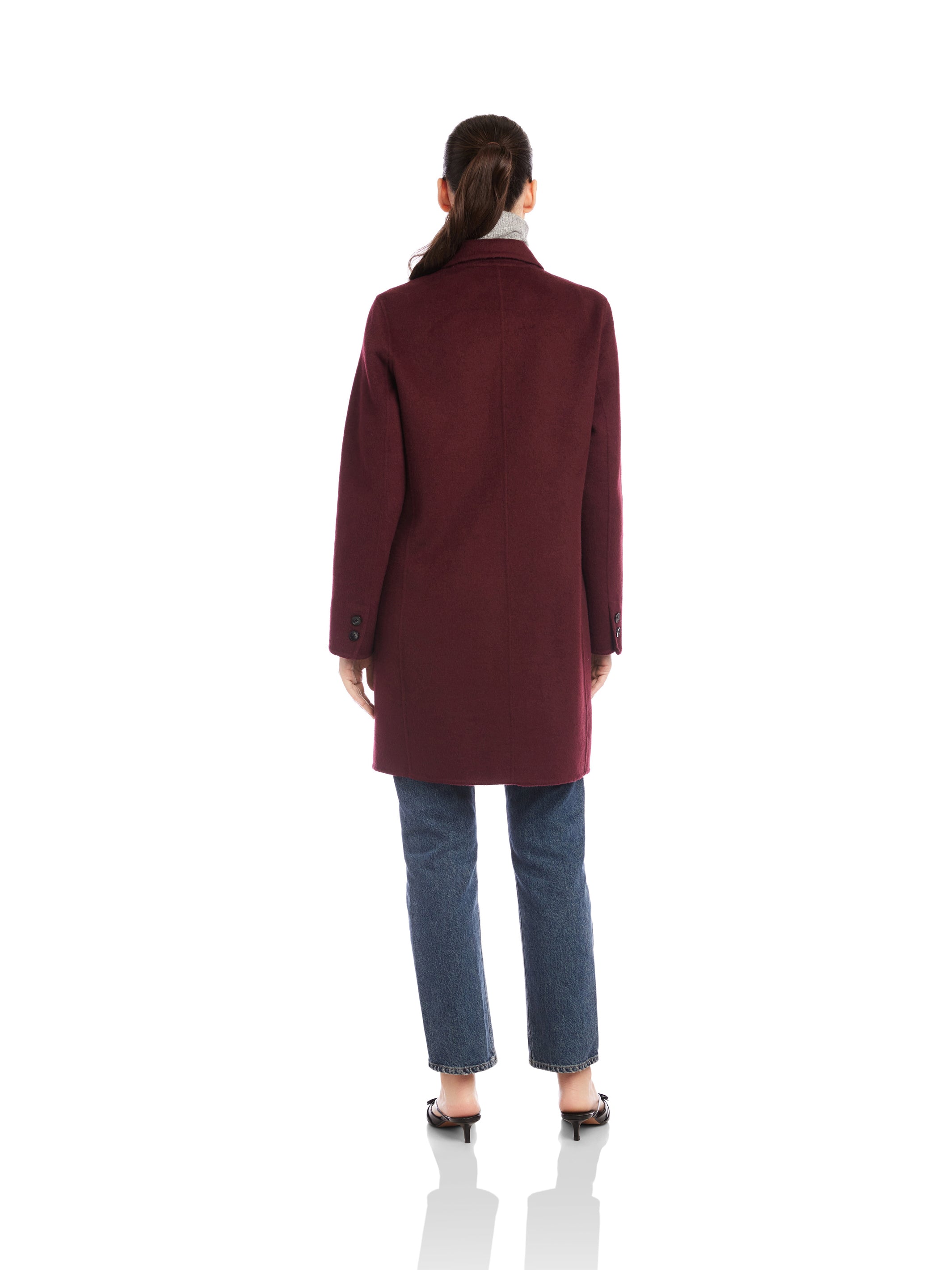 Row Brushed Coat