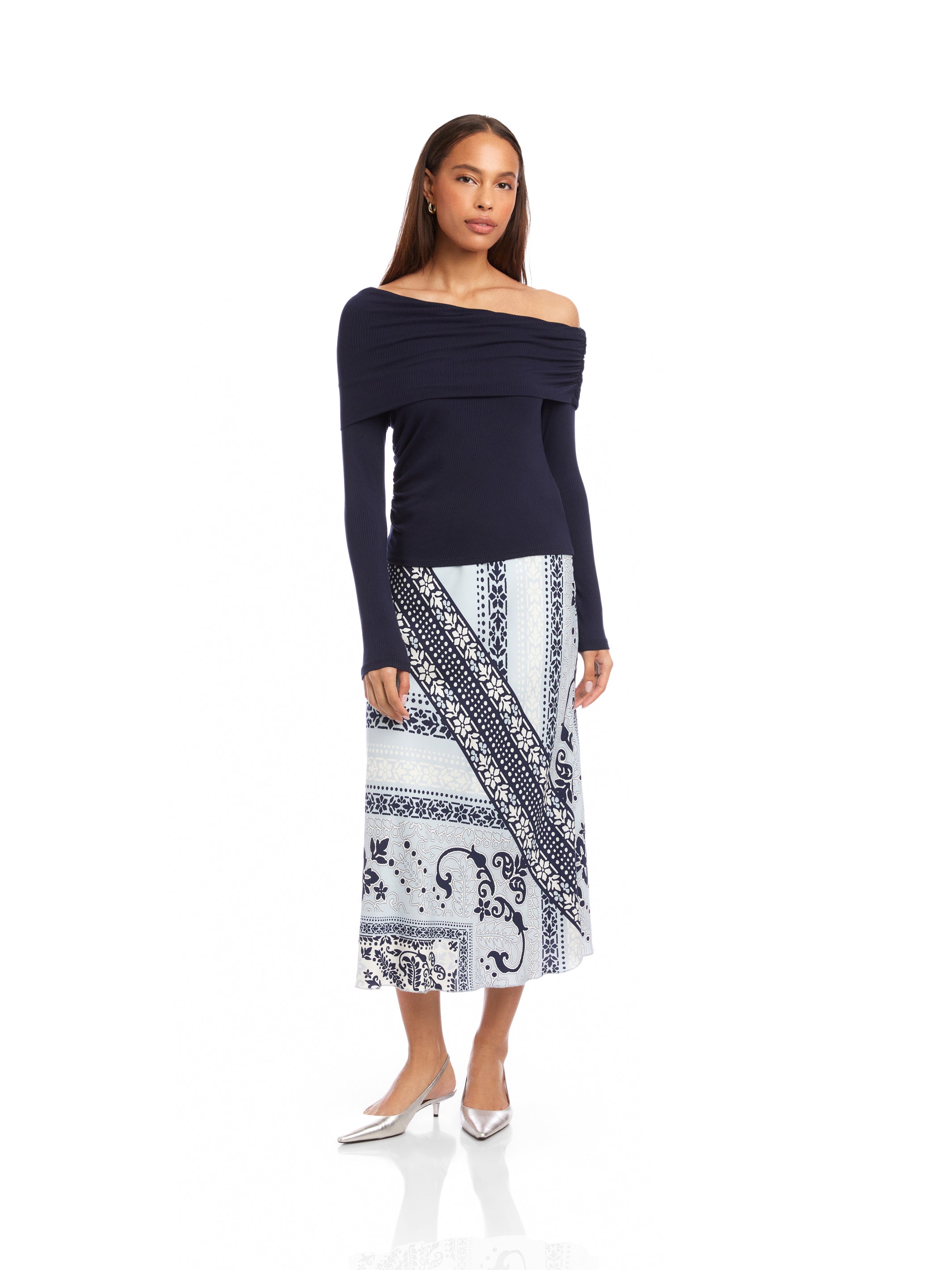 Ashley Asymmetric One-Shoulder Top