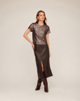 Stacey Sequin Top