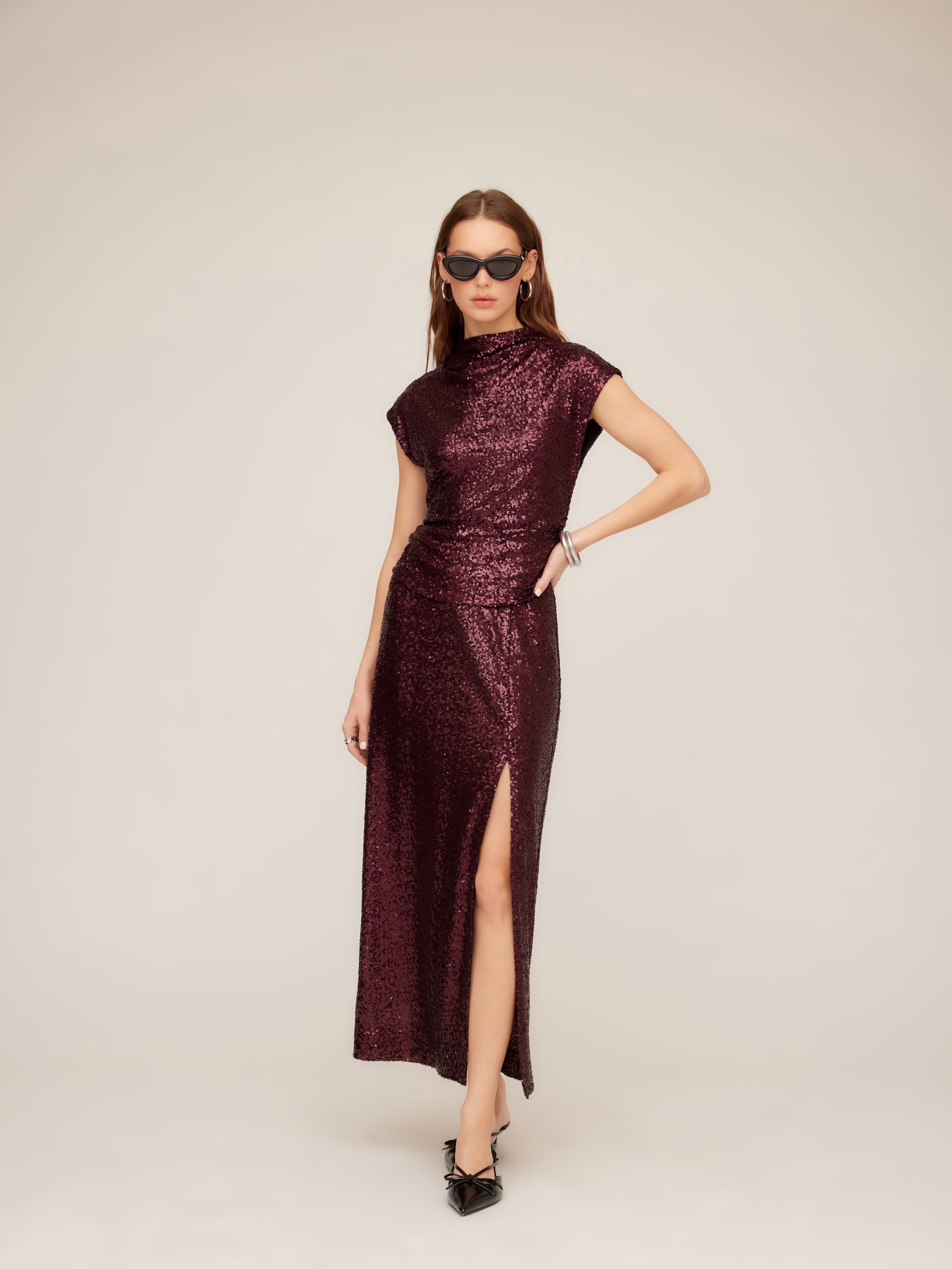 Cora Sequin Skirt