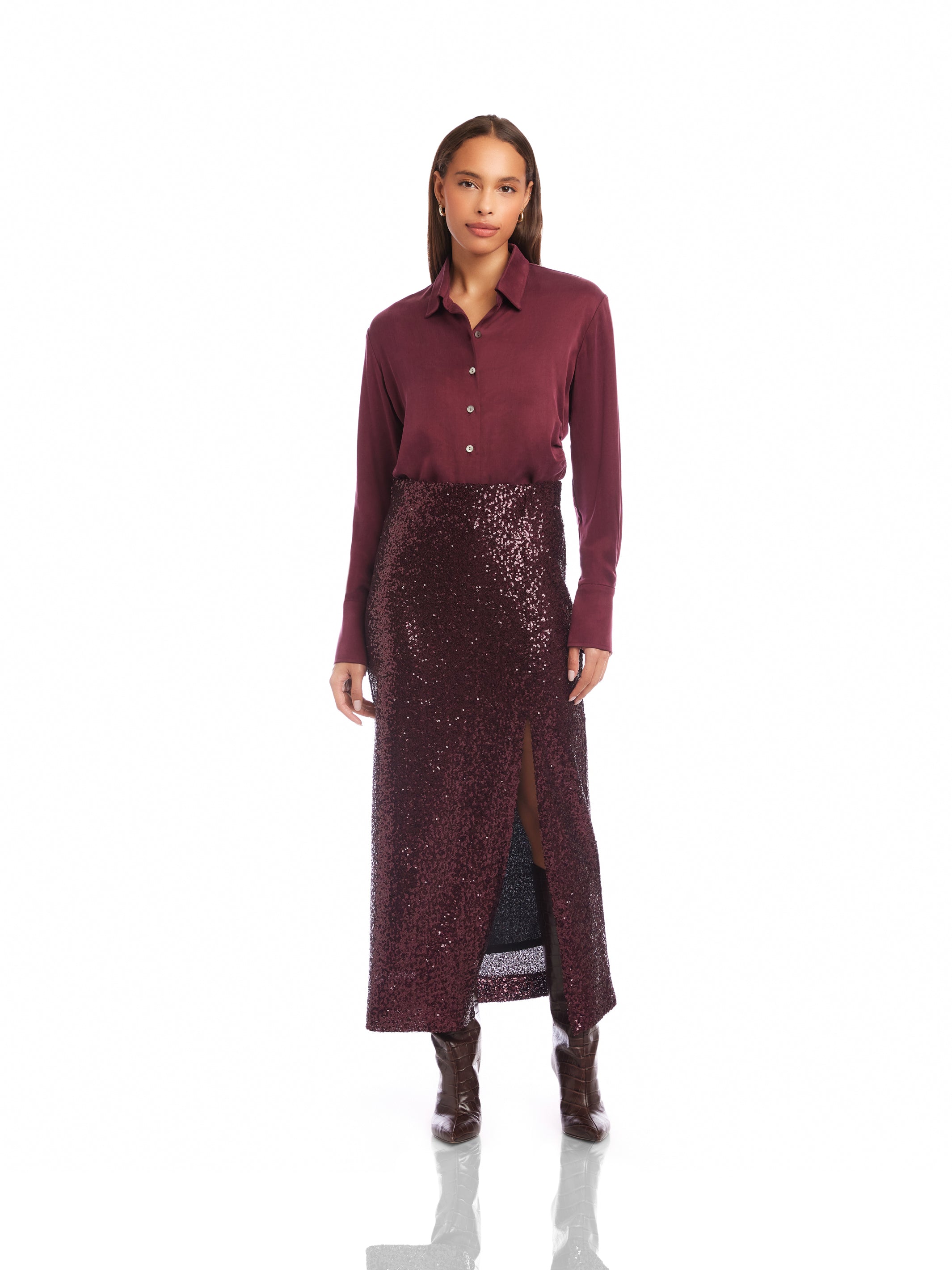 Cora Sequin Skirt