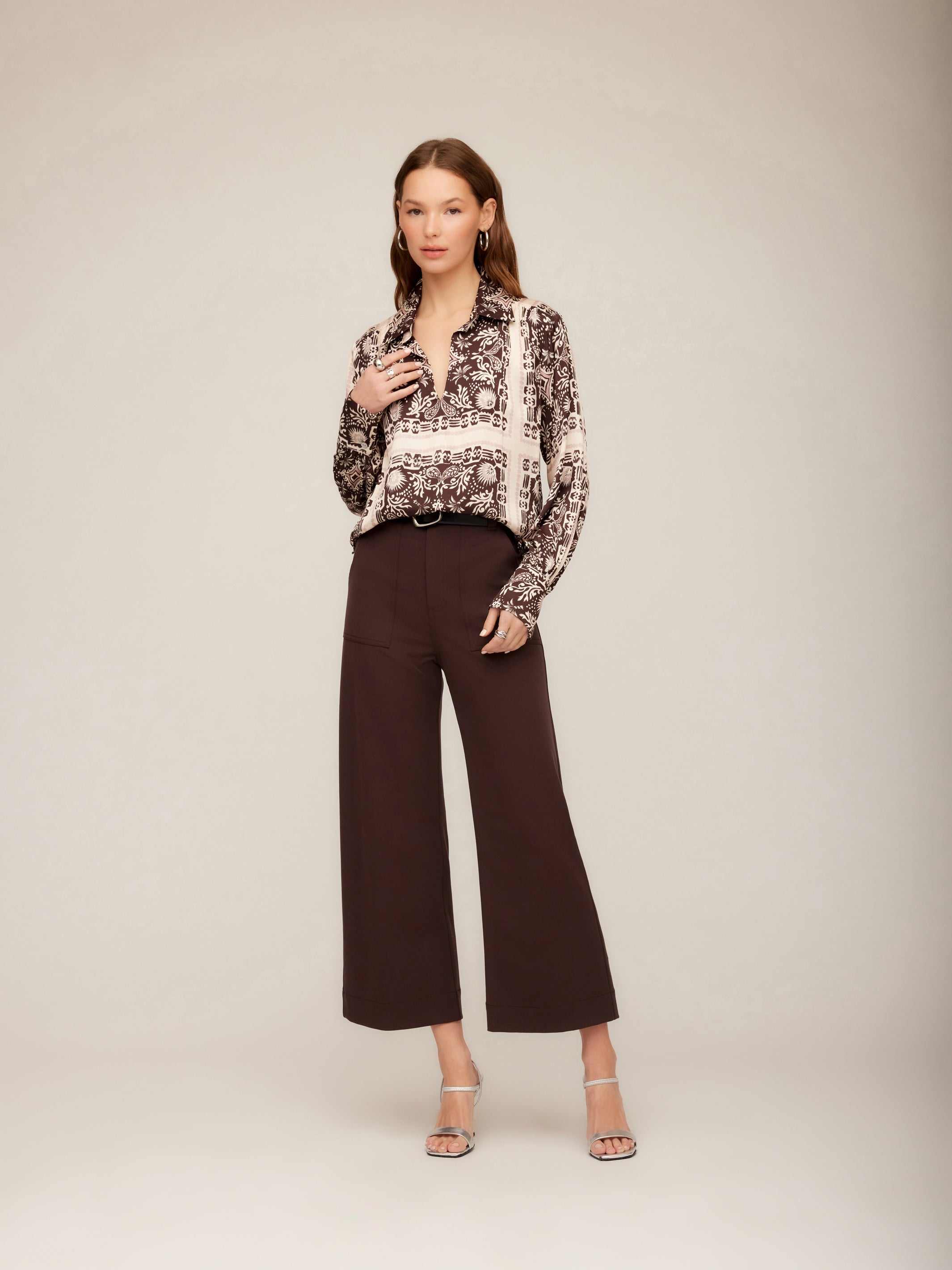 Tess Half Placket Shirt
