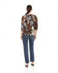 Norah Shirred Sleeve Top