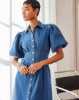 Esme Denim Midi Dress
