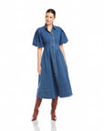 Esme Denim Midi Dress