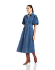 Esme Denim Midi Dress