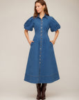 Esme Denim Midi Dress