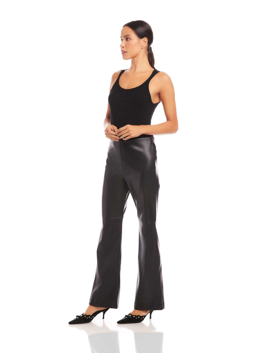 【THE MOZZ】Ellen Banding Wide Pants Mabel Linen Mid-Rise Wide Leg Pants | The Editor's Market