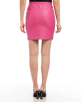 Vegan Leather Mini Skirt