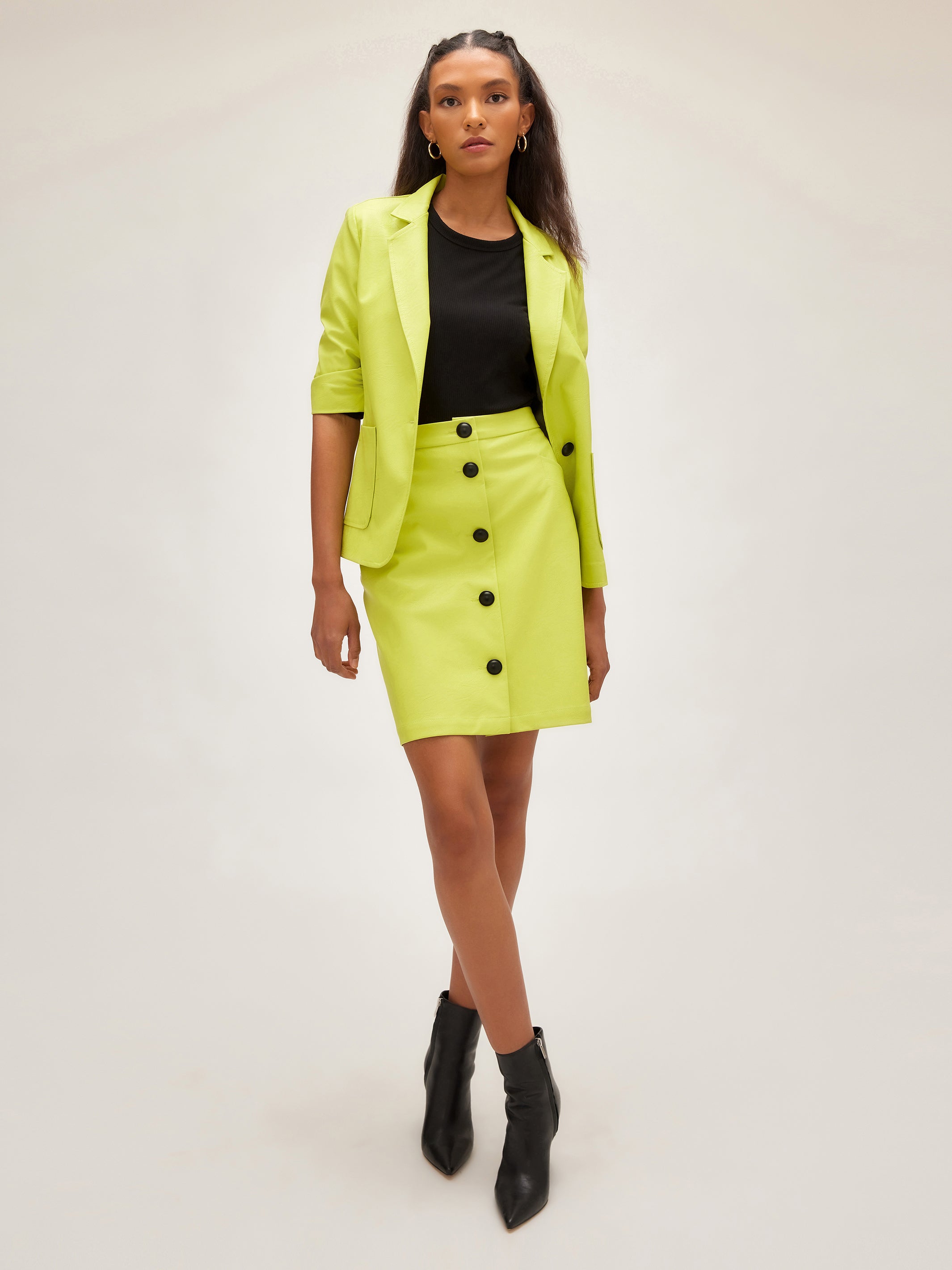 Ruched Sleeve Jacket Fifteen Twenty