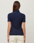 Jana Short Sleeve Turtleneck Top