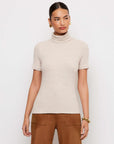 Jana Short Sleeve Turtleneck Top
