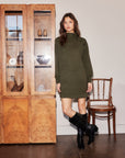 Brenna Mock Neck Dress