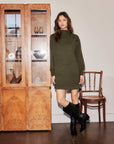 Brenna Mock Neck Dress