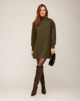 Brenna Mock Neck Dress