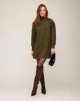 Brenna Mock Neck Dress