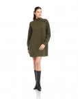 Brenna Mock Neck Dress