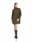 Brenna Mock Neck Dress