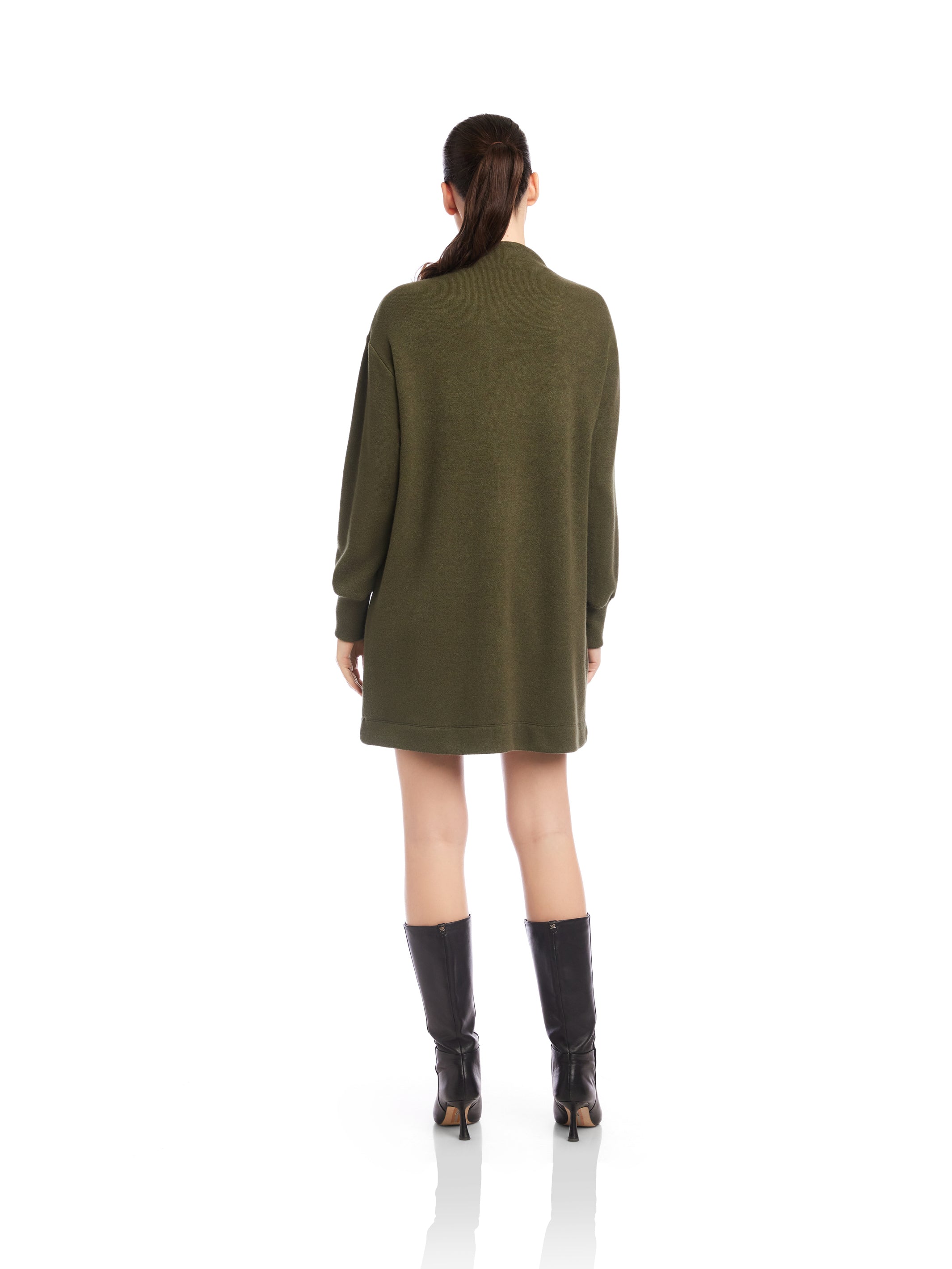 Brenna Mock Neck Dress