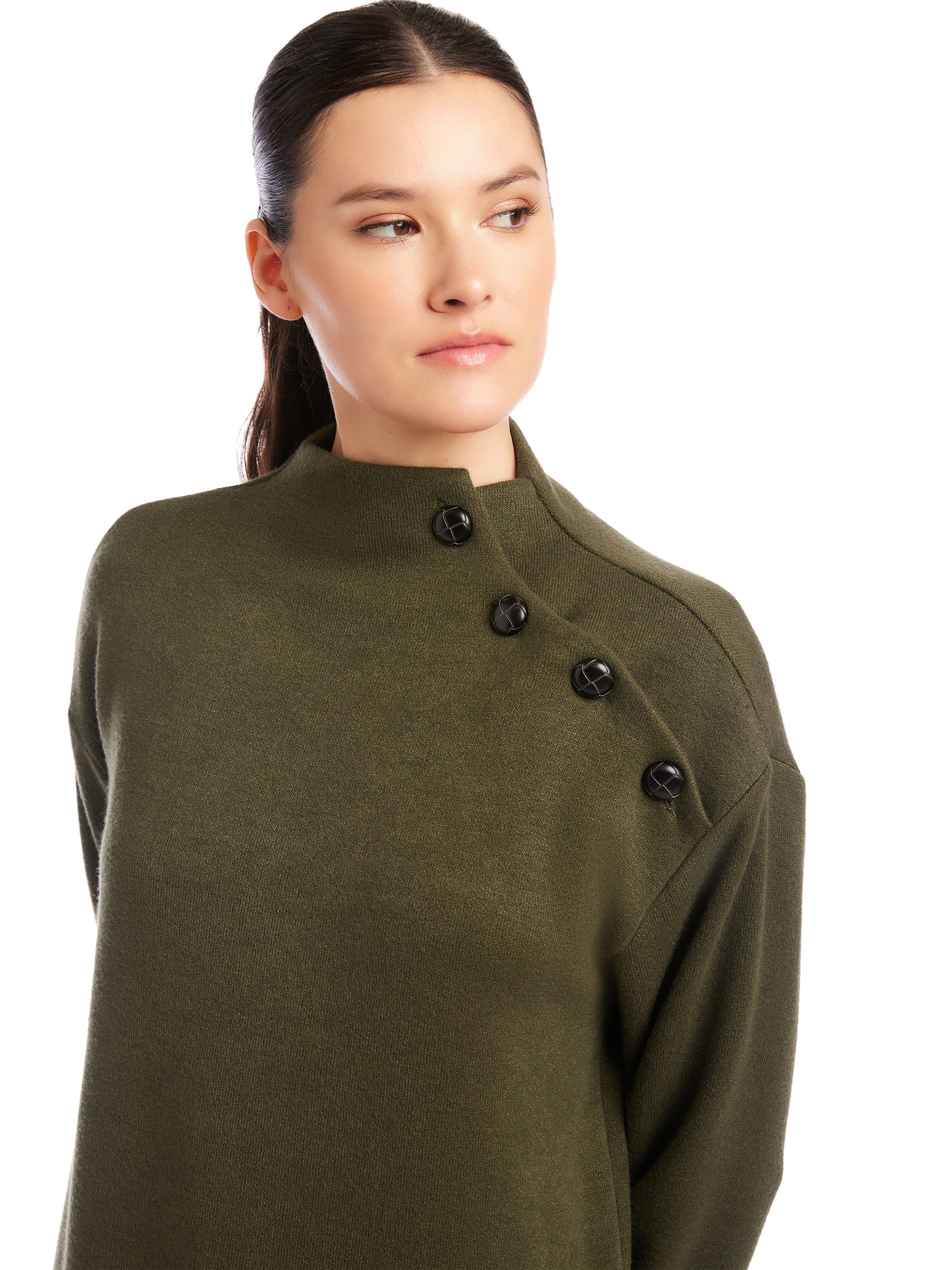 Brenna Mock Neck Dress