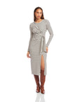 Maddie Long Sleeve Midi Dress