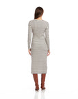 Maddie Long Sleeve Midi Dress