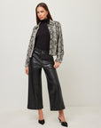 Victoria Faux Leather Jacket