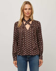 Janine Tie Neck Top