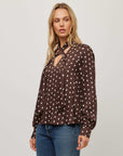 Janine Tie Neck Top