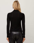 Velvet Burnout Ruched Selena Top