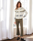 Astrid Fair Isle Cardigan Sweater