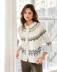 Astrid Fair Isle Cardigan Sweater