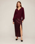Heather V-Neck Sweater