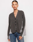 Celine Mixed Media Cardigan
